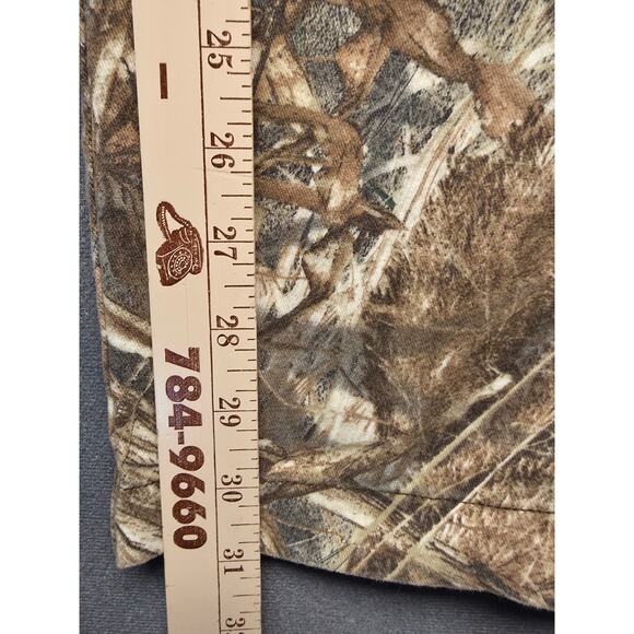 Mossy Oak Duck Blind Camo Pants 2XL (45x31) Cargo Hunting Explorer Adjustable - Picture 10 of 10